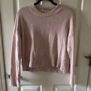 Everlane Light Pink Crew Neck Sweater